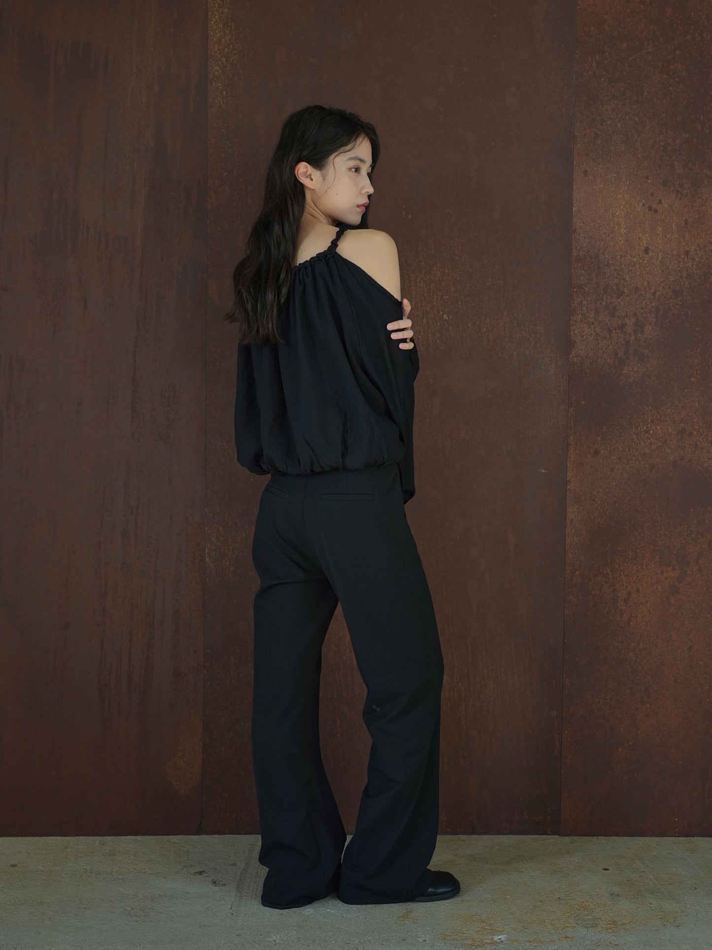 cold shoulder blouse