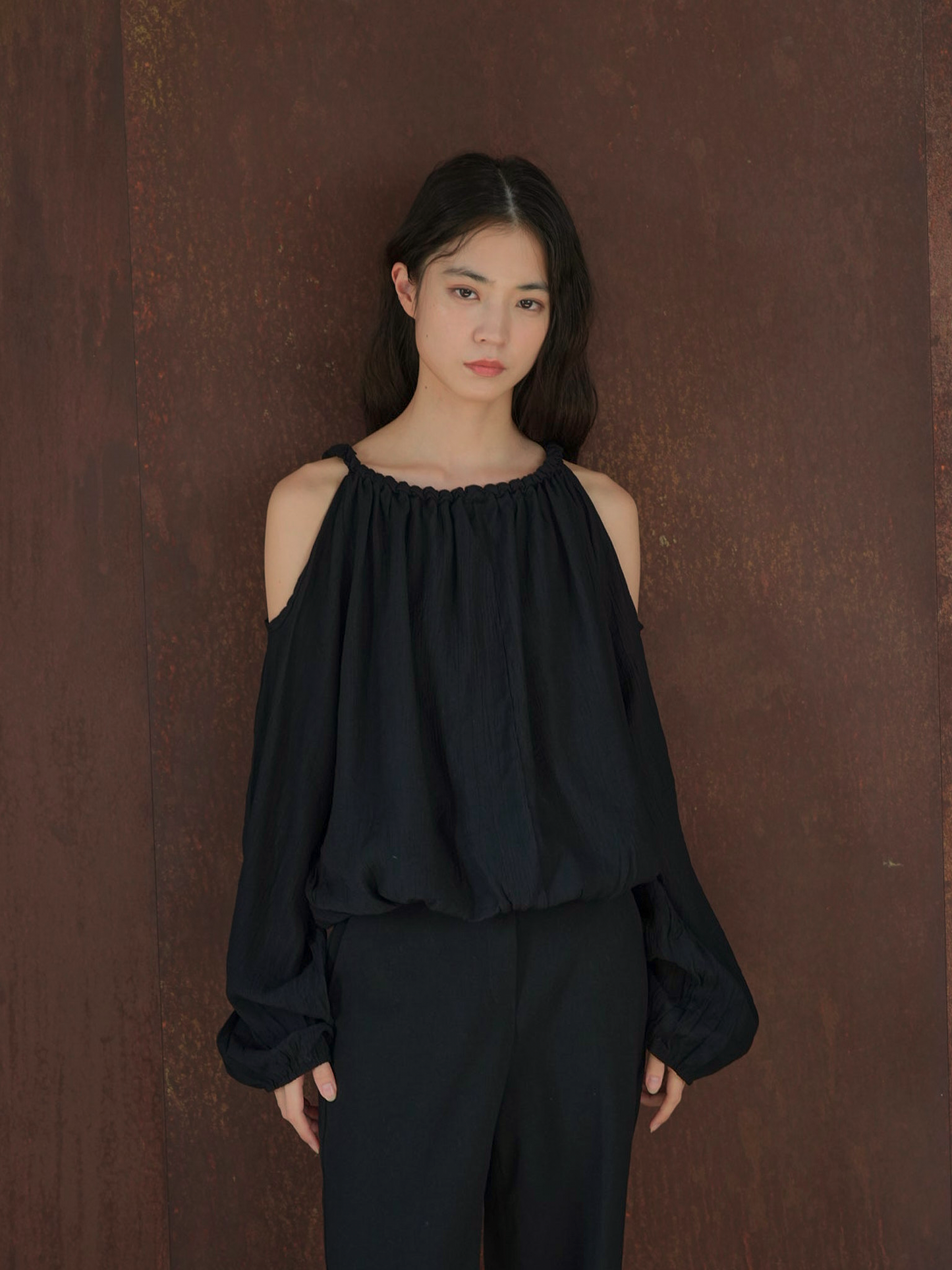 cold shoulder blouse