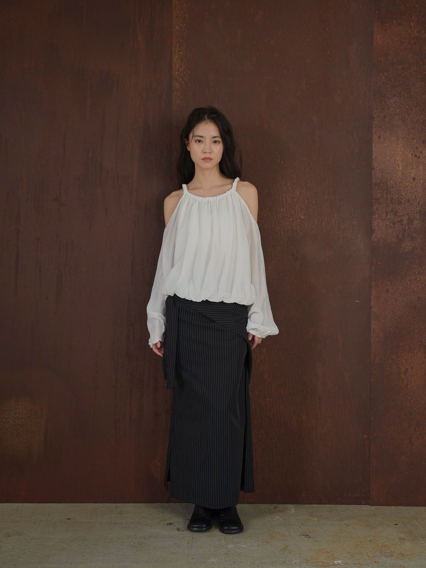 cold shoulder blouse