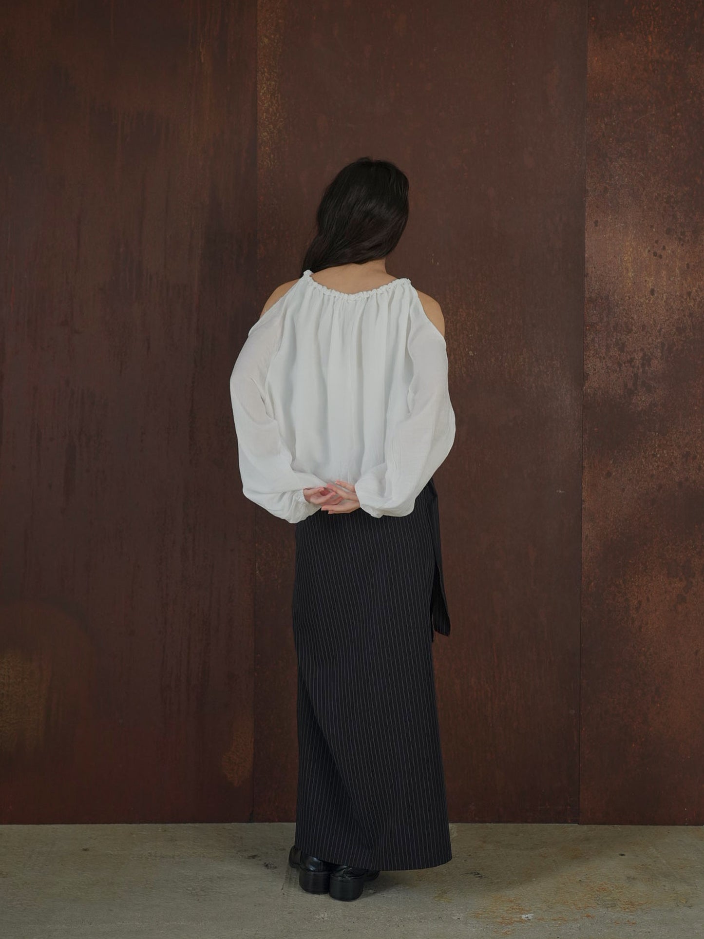 cold shoulder blouse