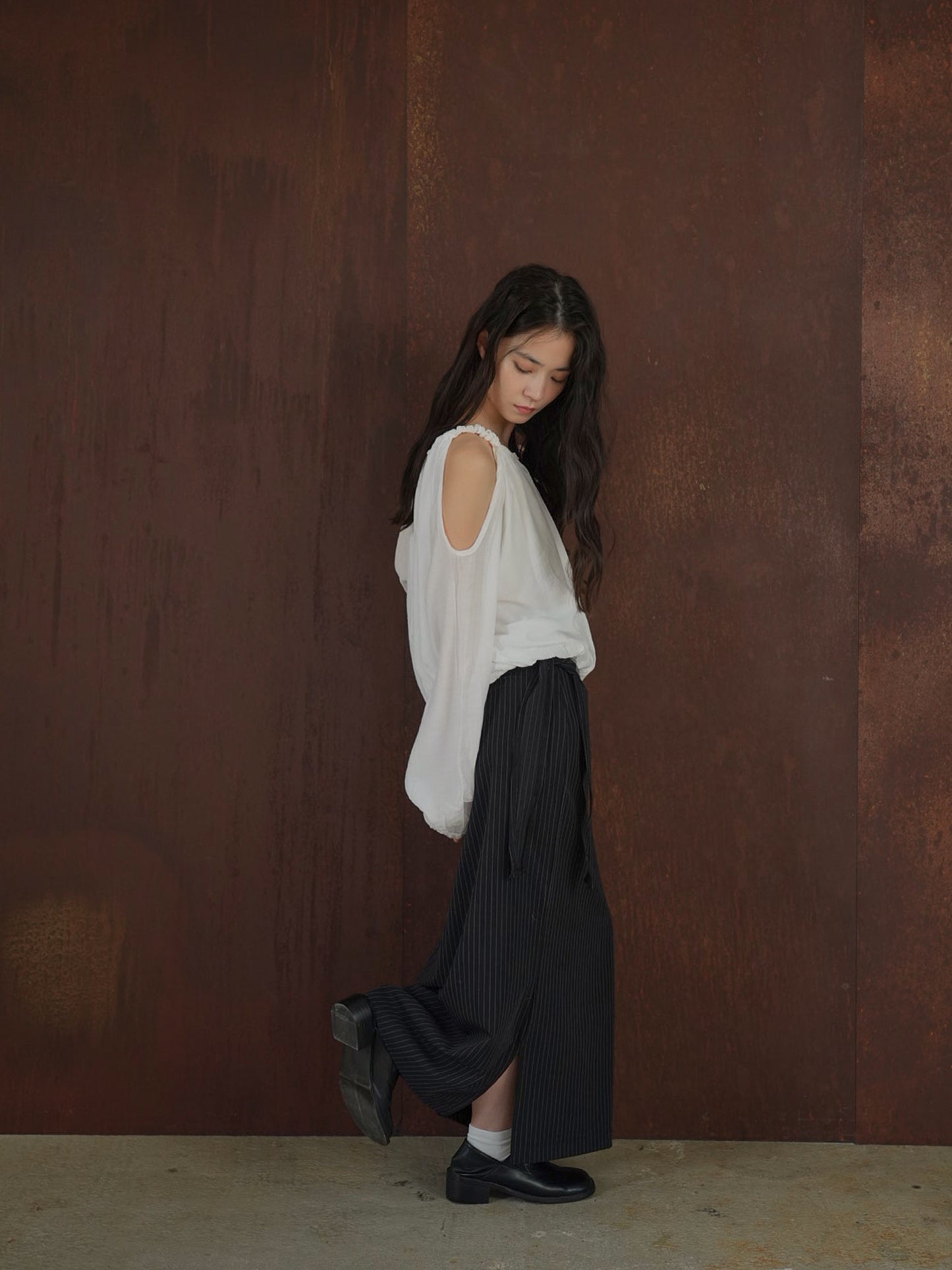 cold shoulder blouse