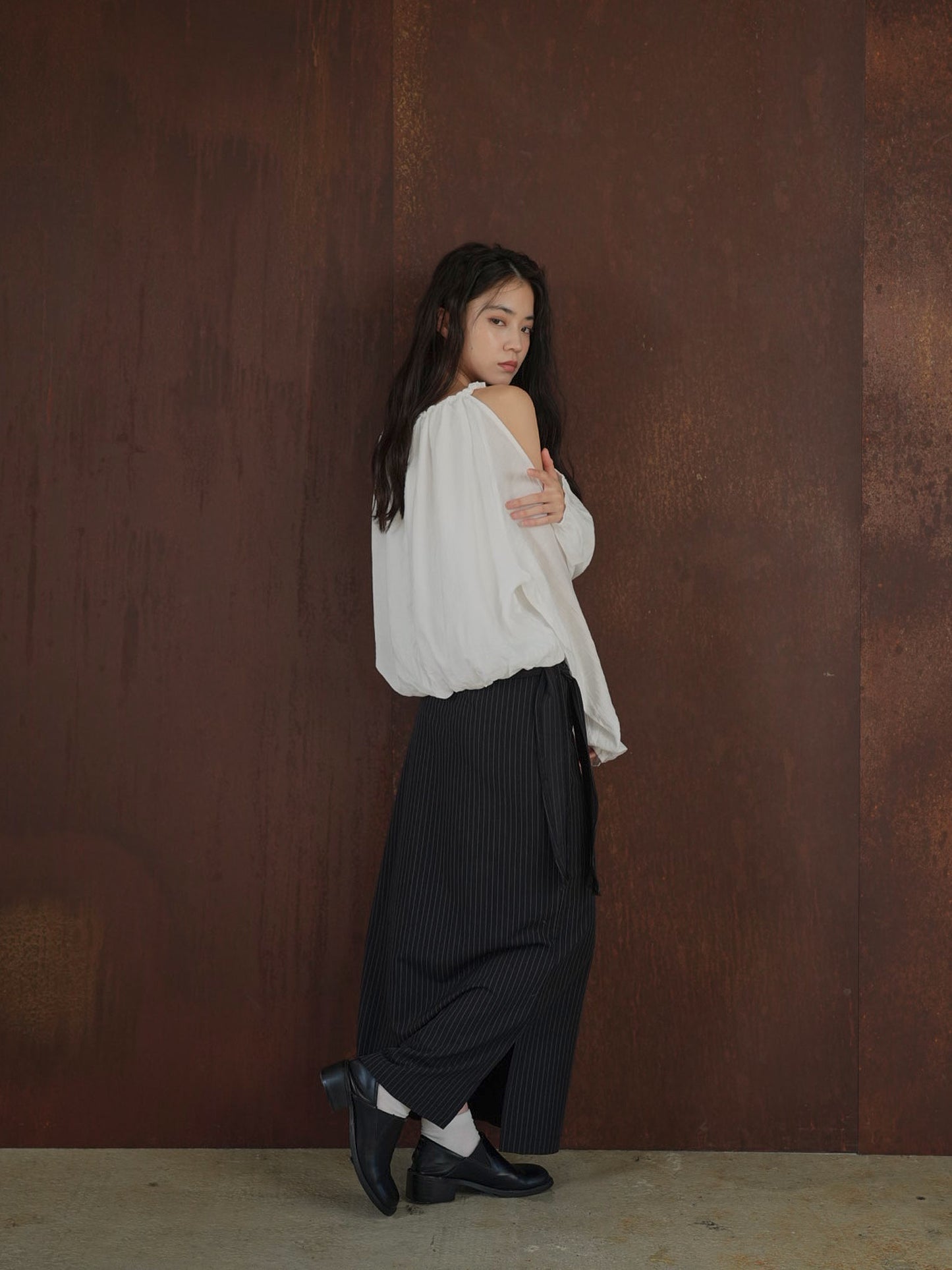 cold shoulder blouse