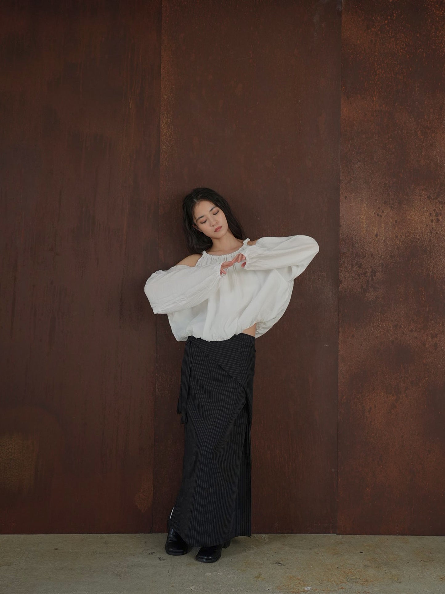 cold shoulder blouse