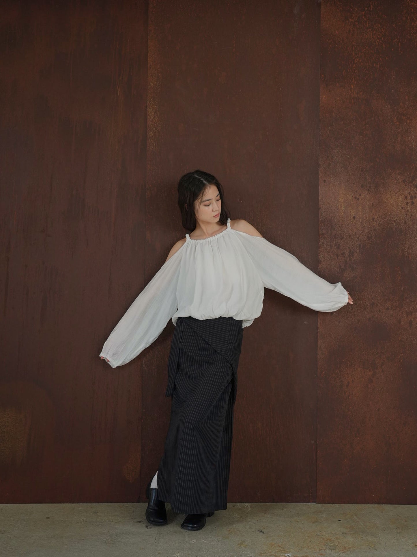 cold shoulder blouse