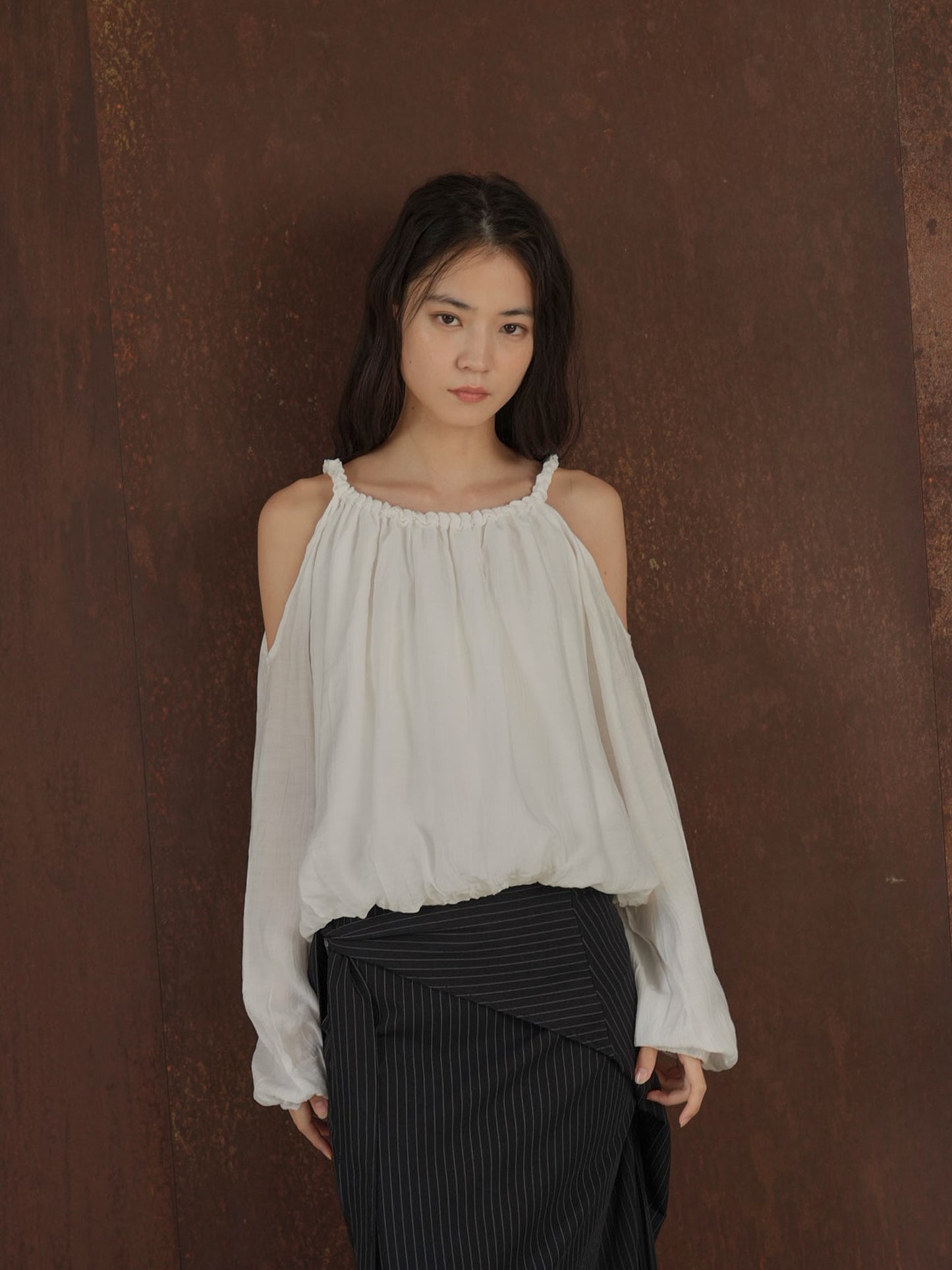 cold shoulder blouse
