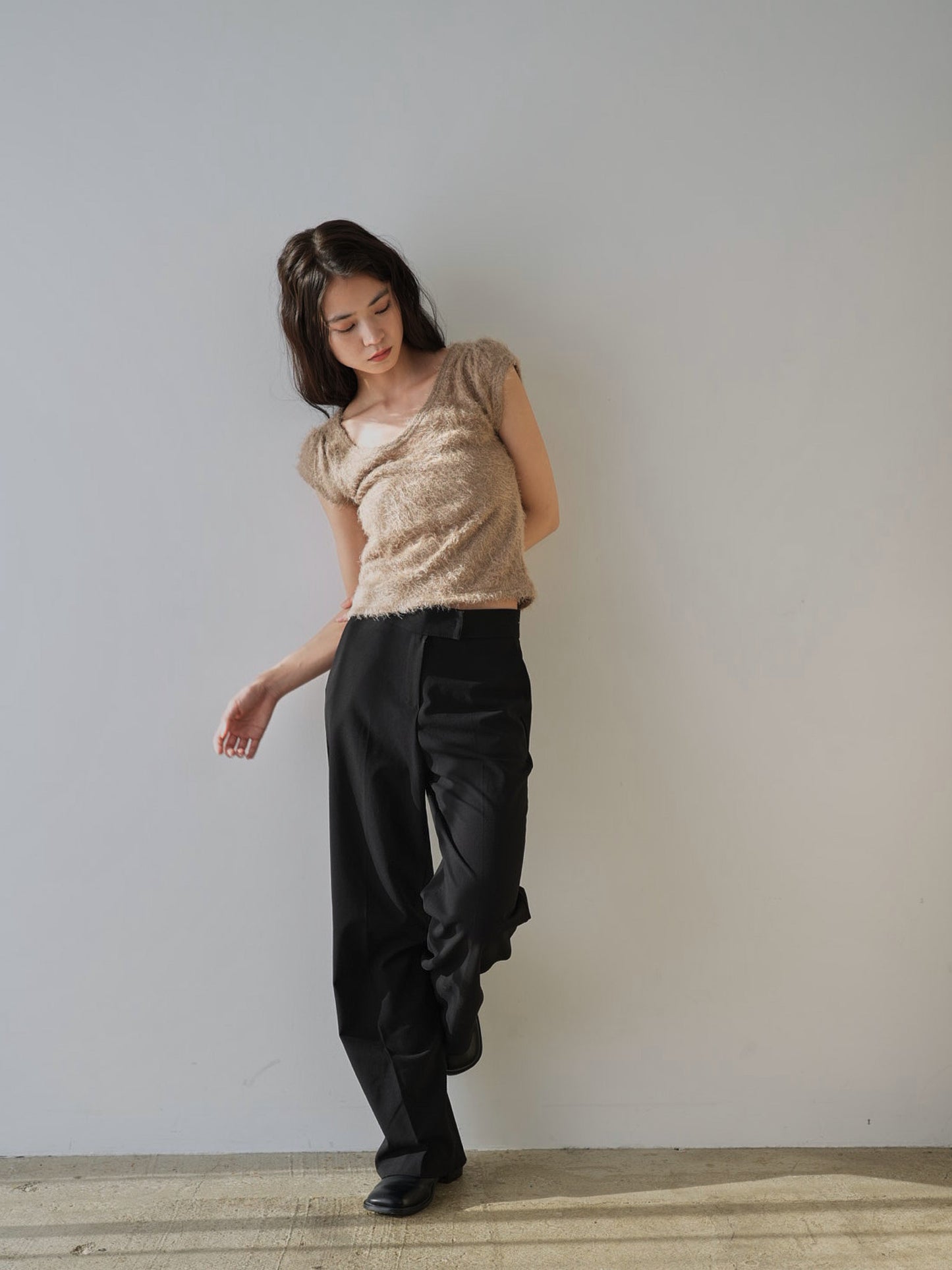 shaggy half tee