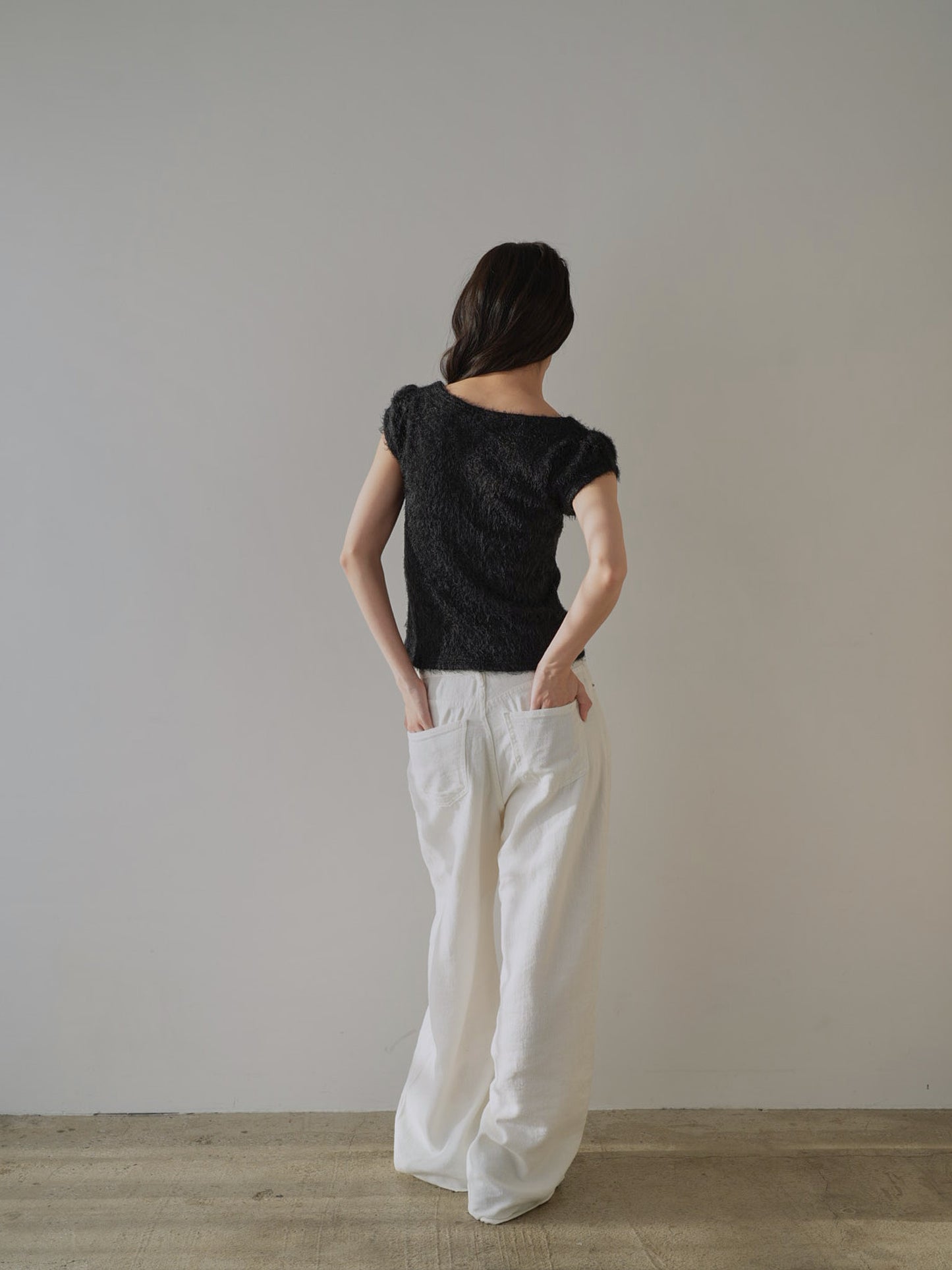 shaggy half tee