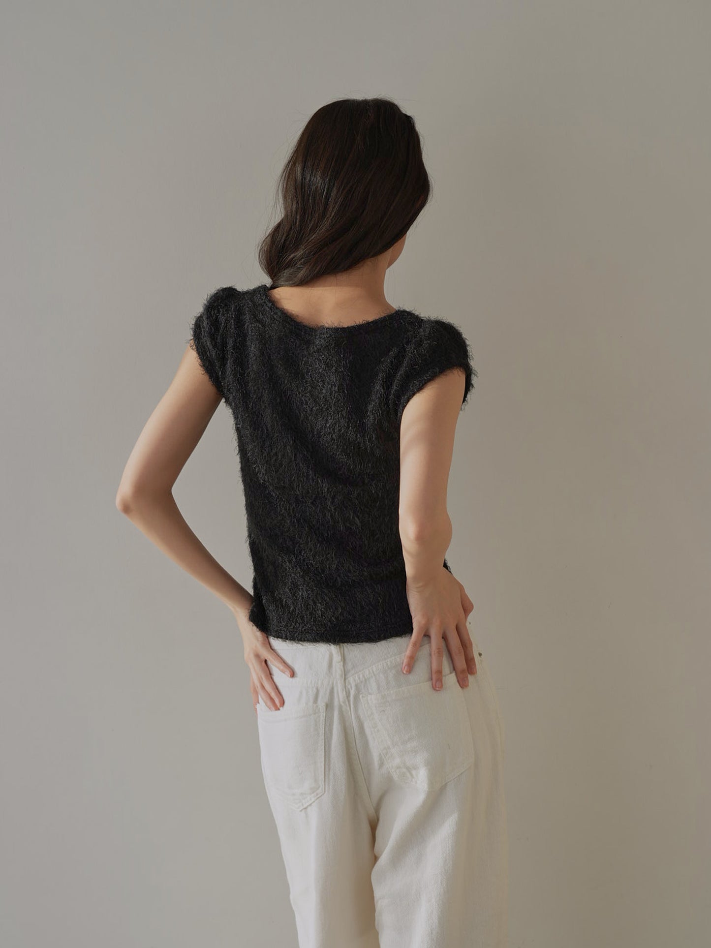 shaggy half tee