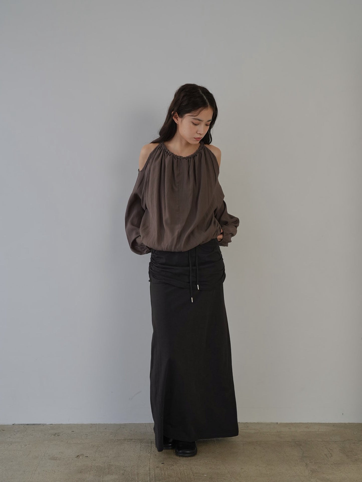 cold shoulder blouse