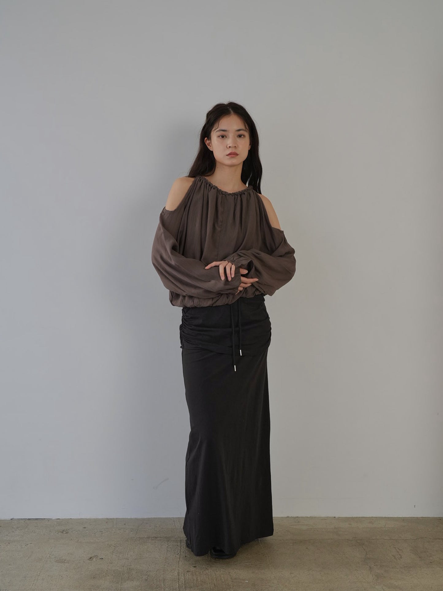 cold shoulder blouse