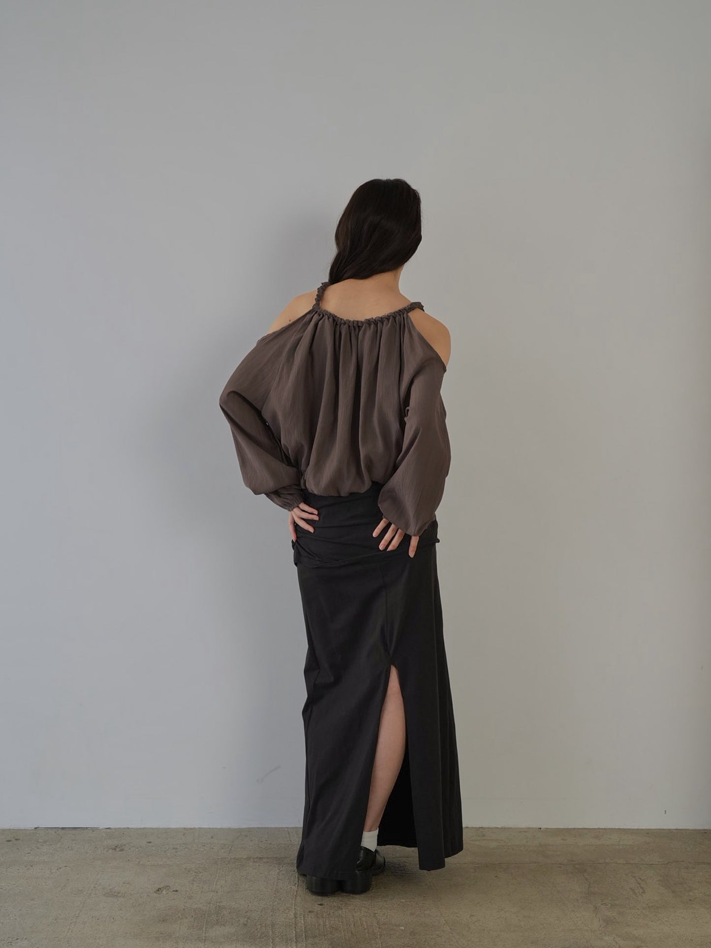 cold shoulder blouse