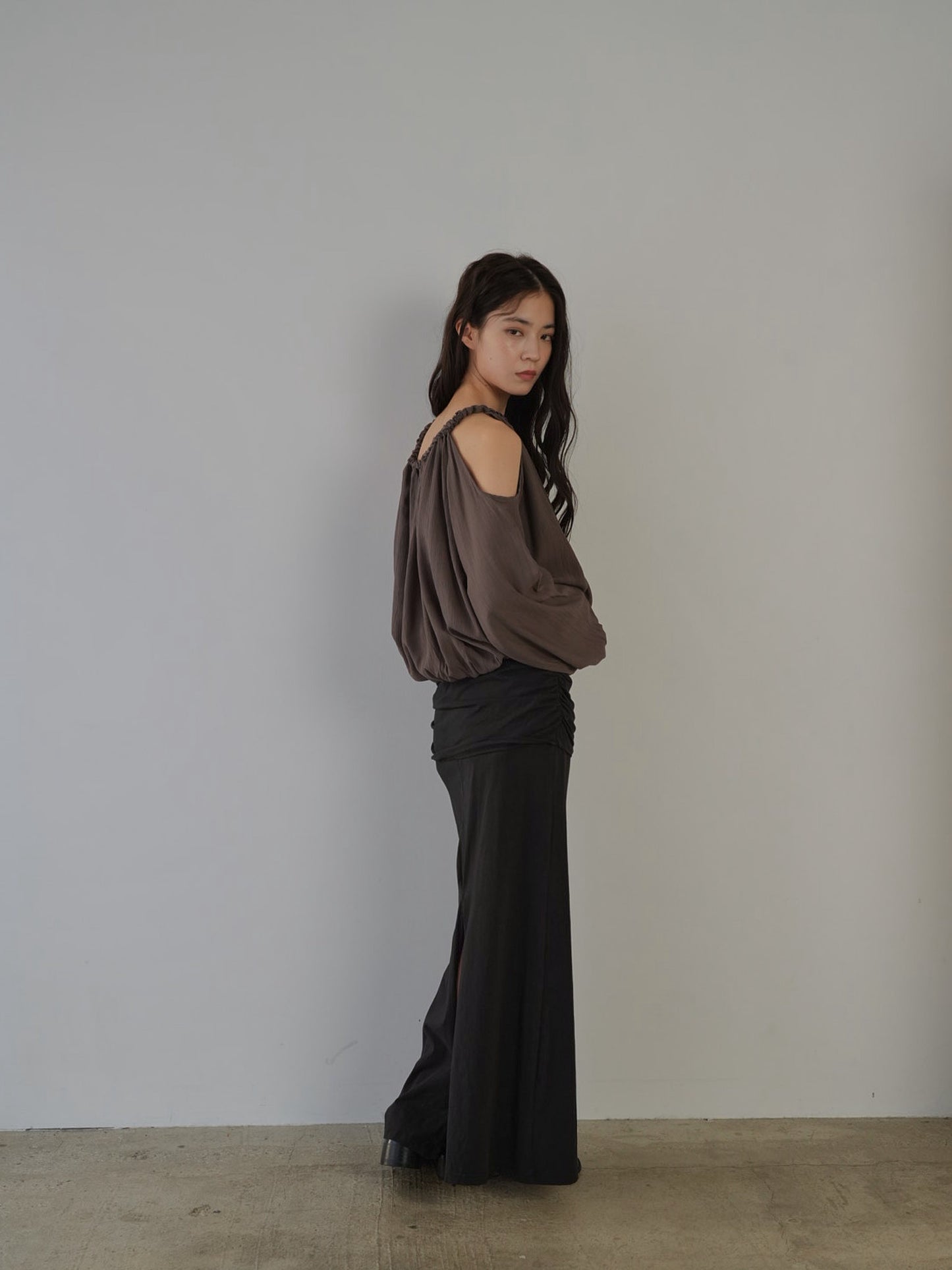 cold shoulder blouse