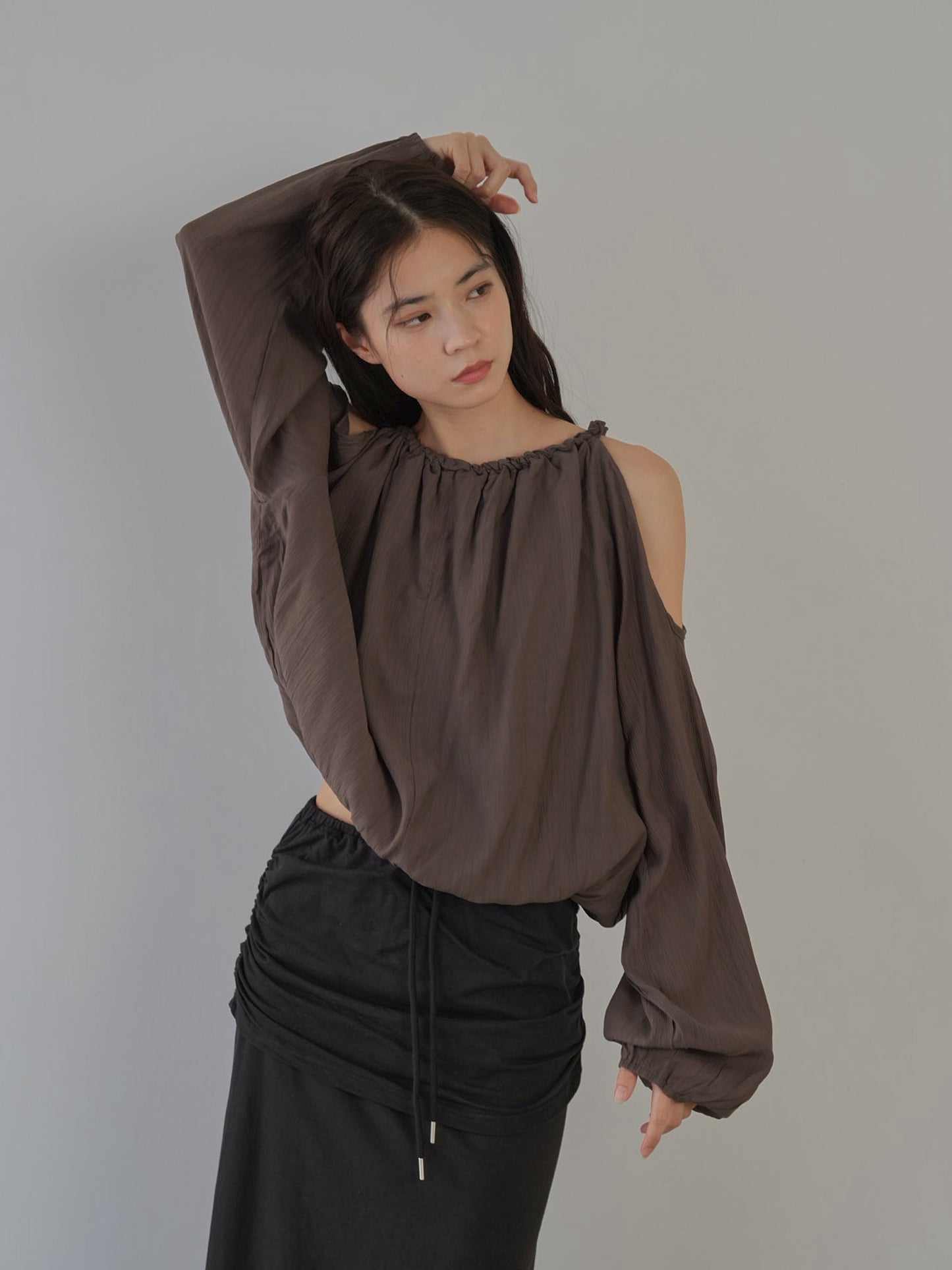 cold shoulder blouse