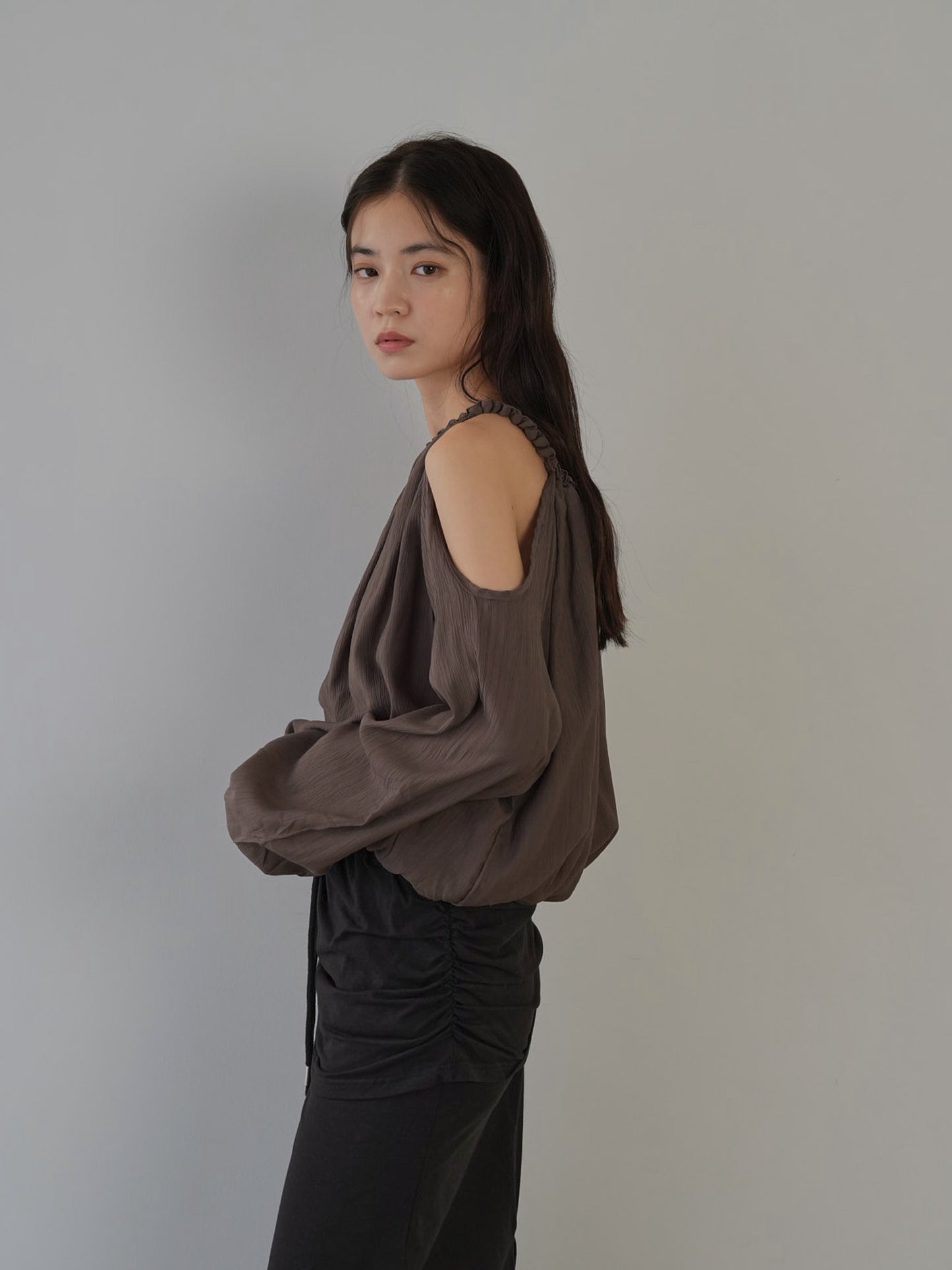 cold shoulder blouse