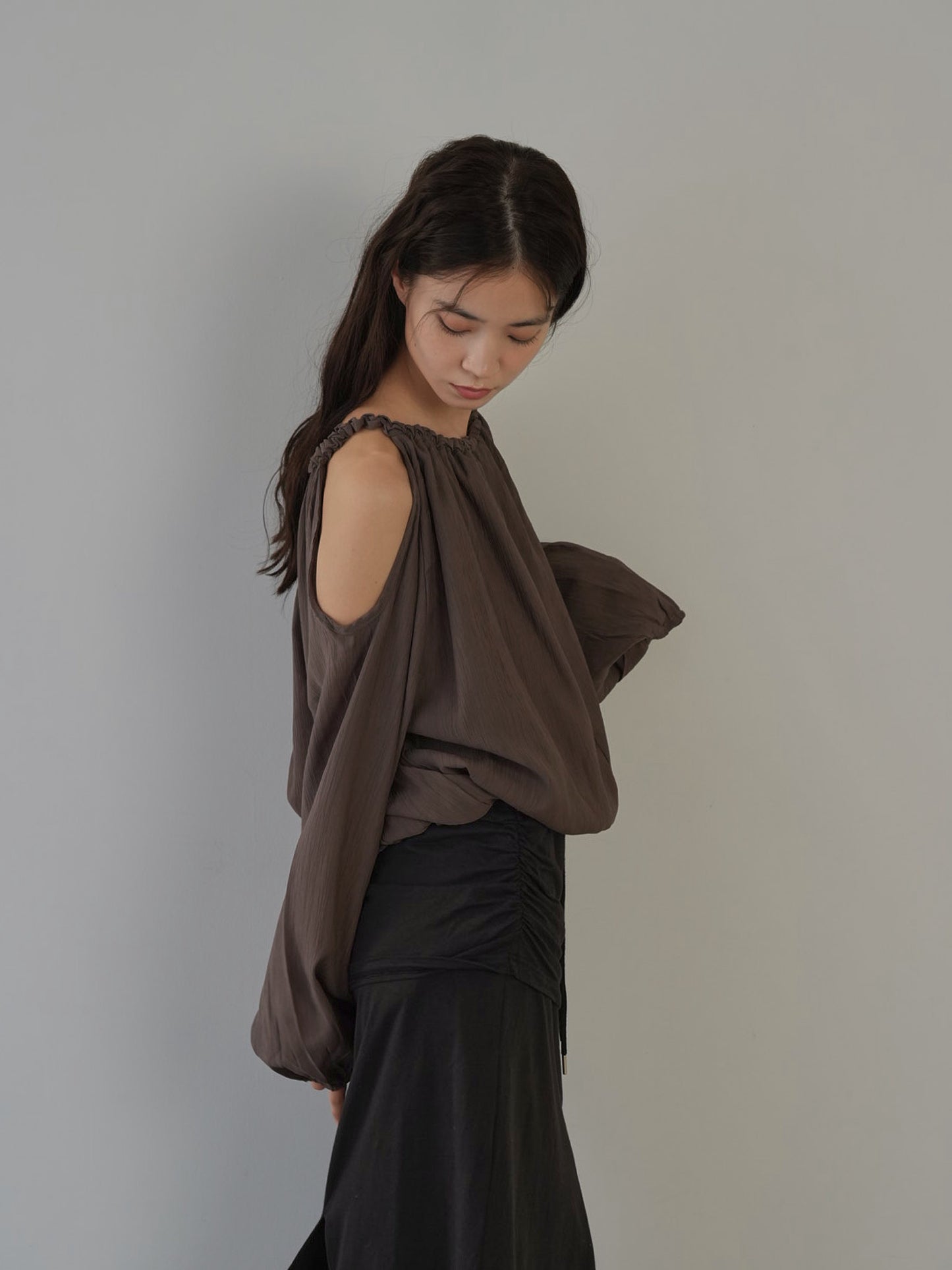 cold shoulder blouse