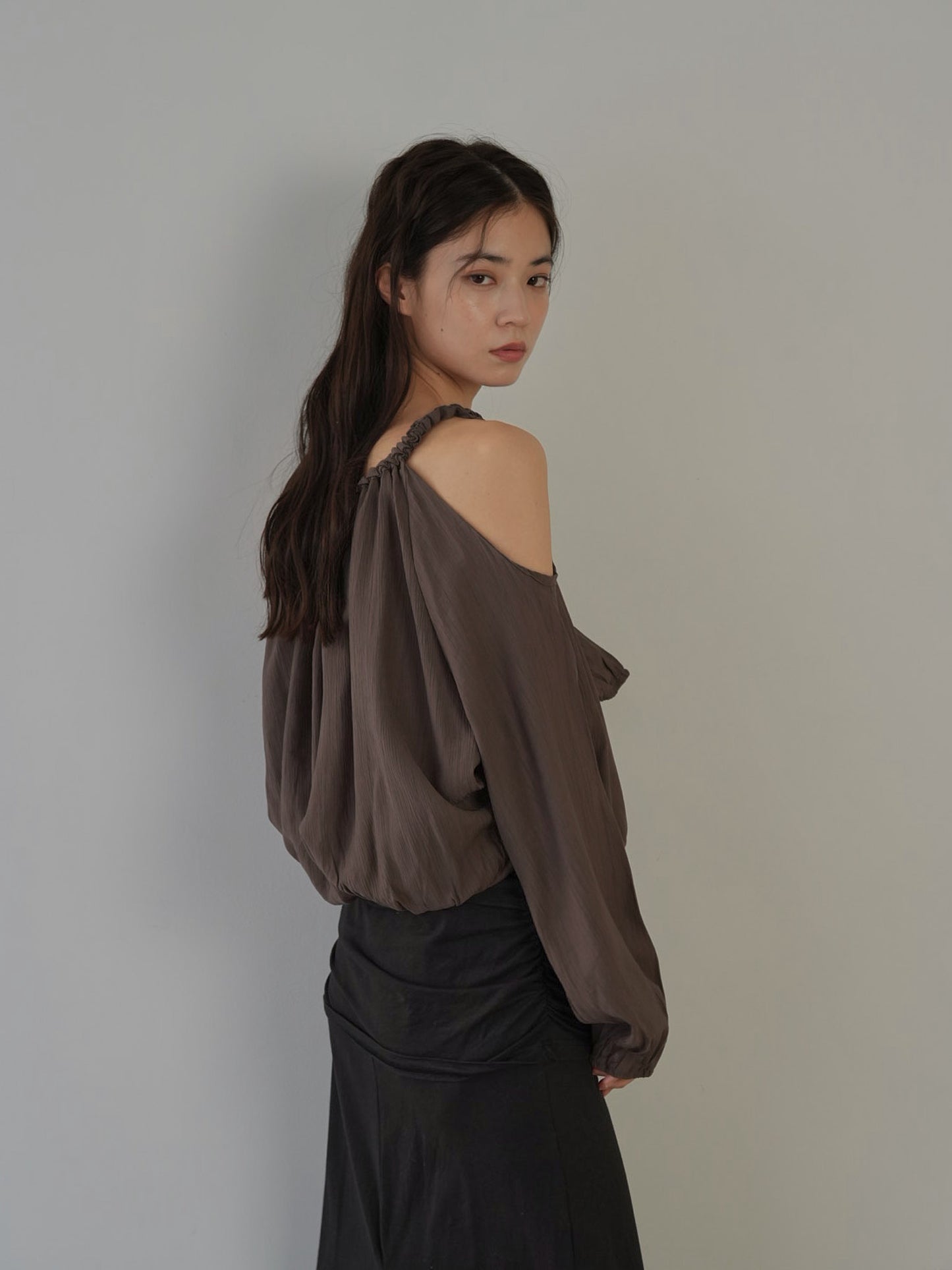 cold shoulder blouse