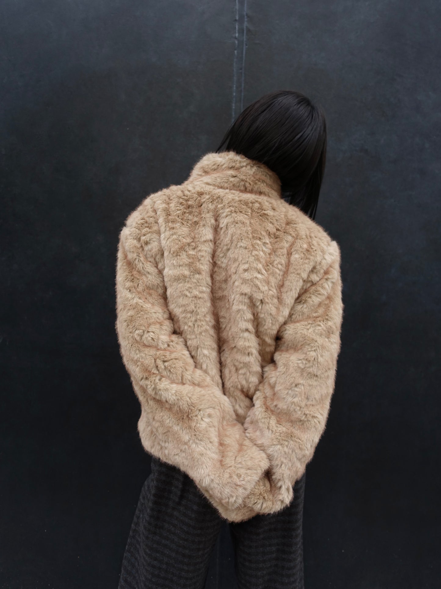 teddy touch fur jacket