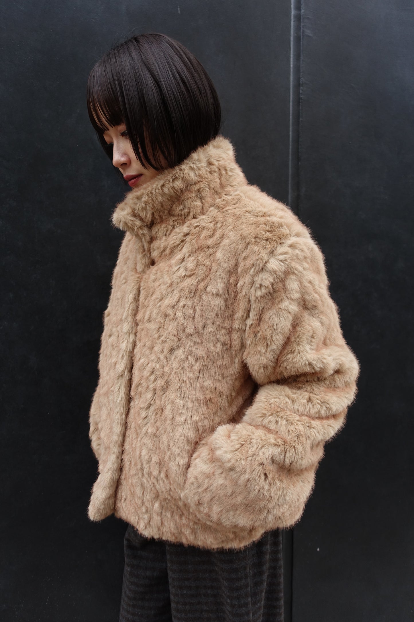 teddy touch fur jacket
