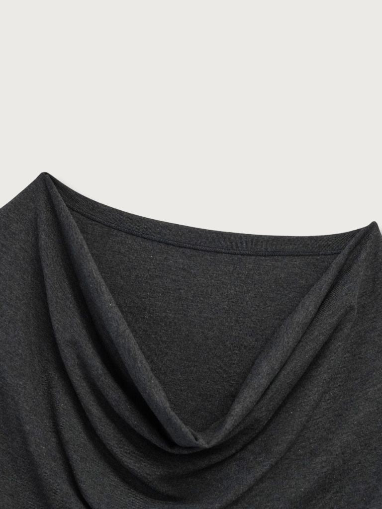 pleats line tee