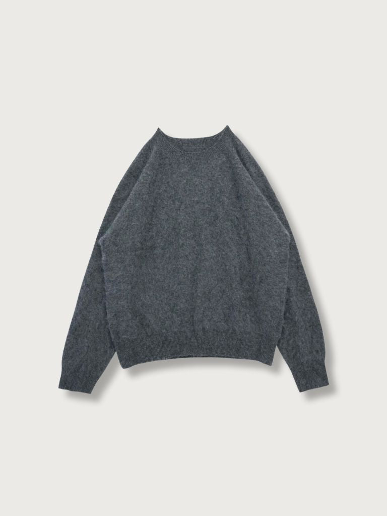 crew neck wool knit
