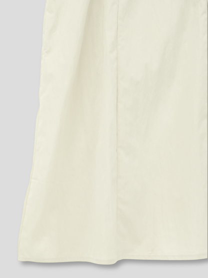 square neck puff dress