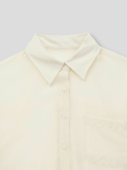 airy stripe shirt