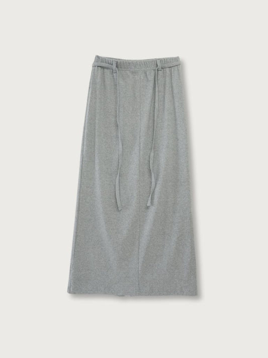 sweat rib skirt