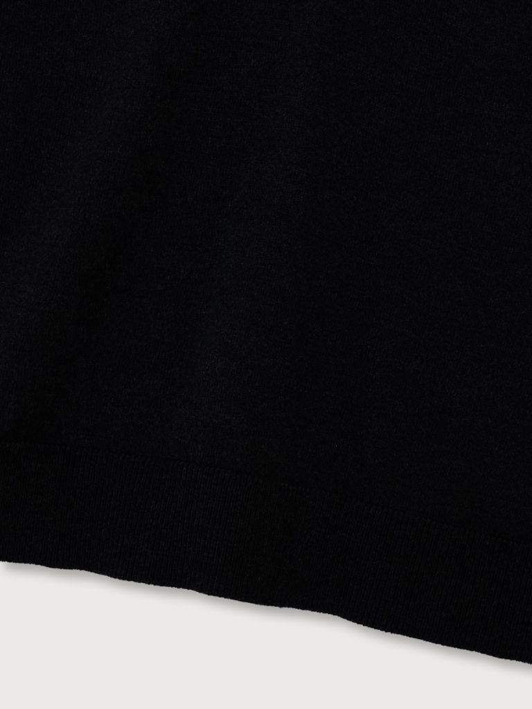 sheer polo knit T