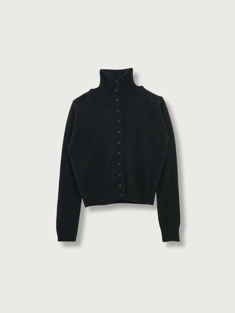 2way neck cardigan