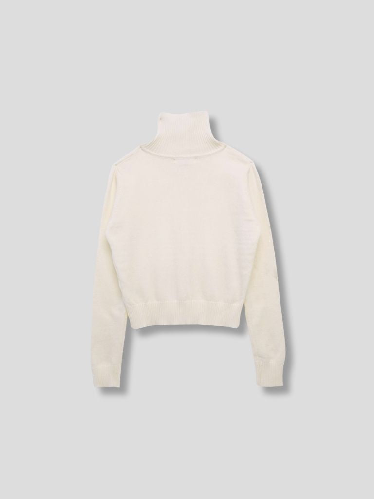 2way neck cardigan