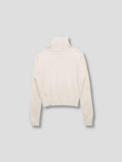 2way neck cardigan