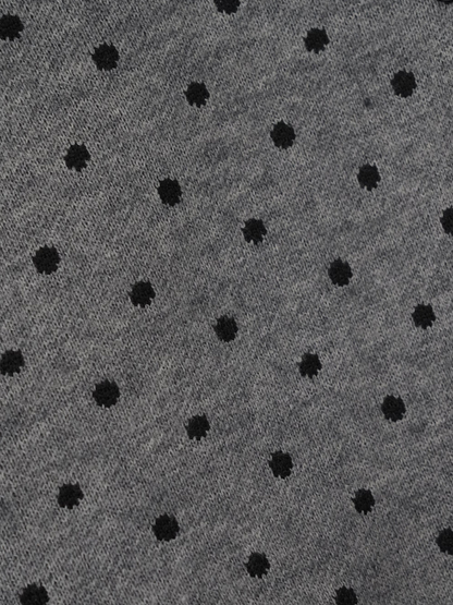 dot knit cardigan