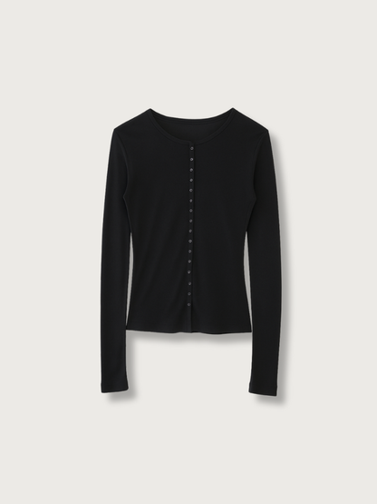 button cardigan