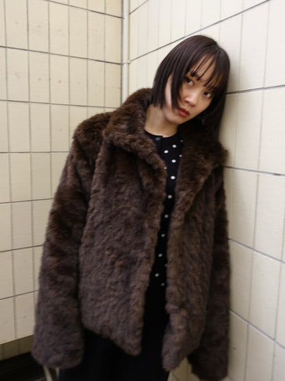 teddy touch fur jacket