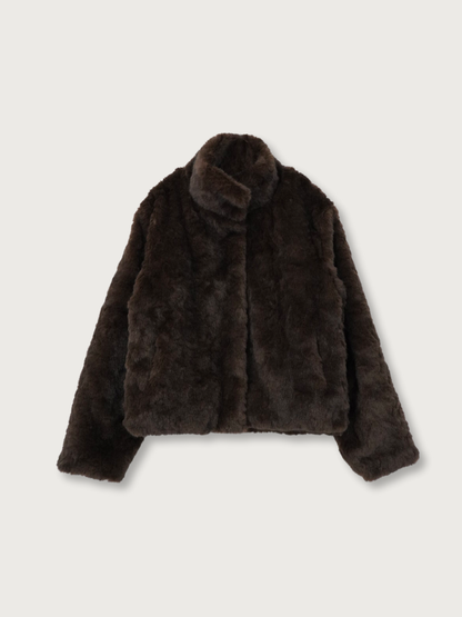 teddy touch fur jacket