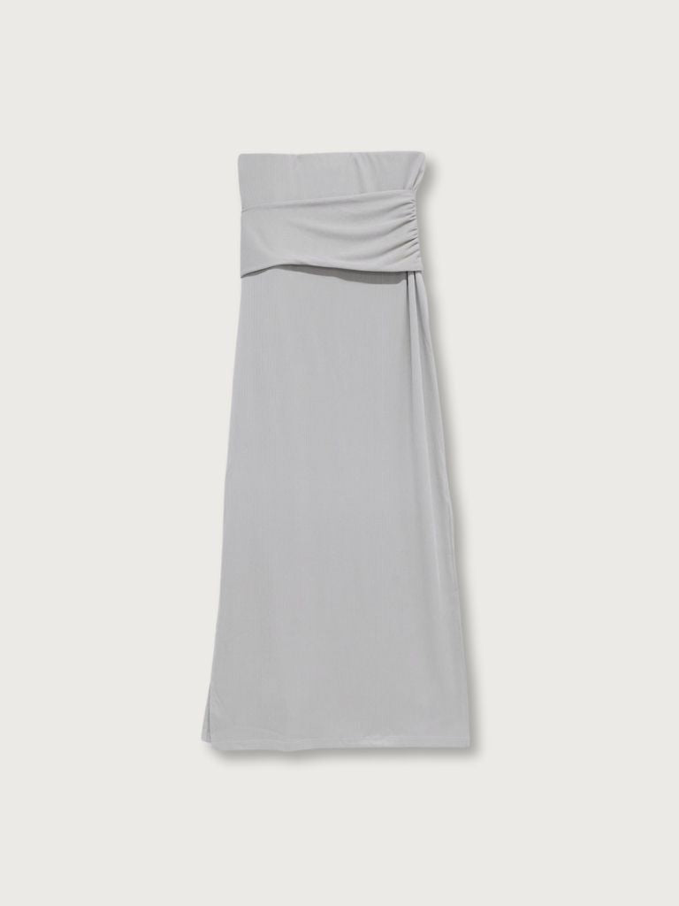 belt maxi skirt