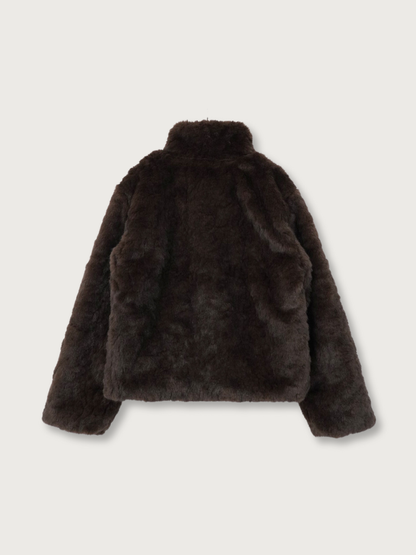 teddy touch fur jacket