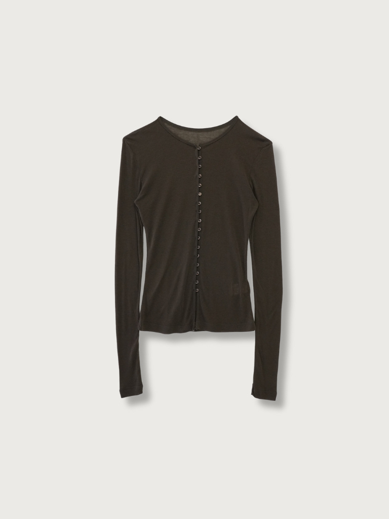 button cardigan