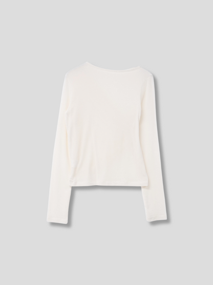 shirring design tops