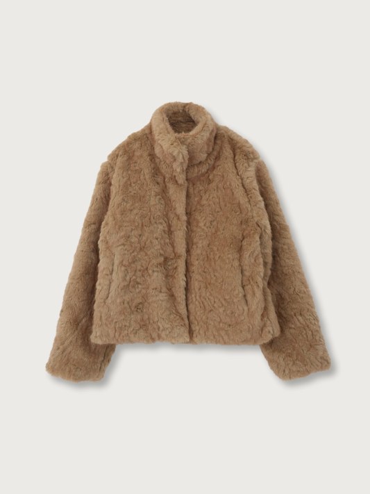 teddy touch fur jacket
