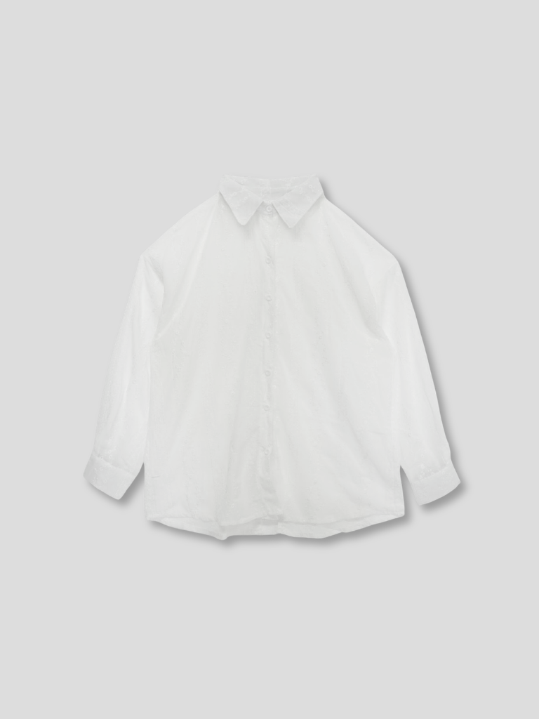 【先行予約販売】tie back lace shirt
