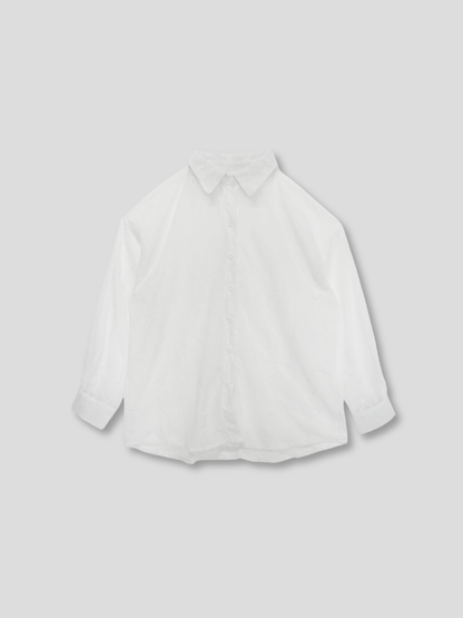 【先行予約販売】tie back lace shirt