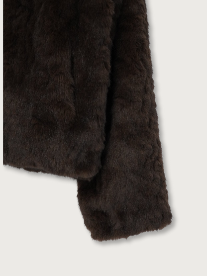 teddy touch fur jacket