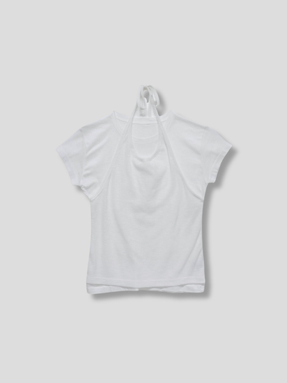 halter layered tops