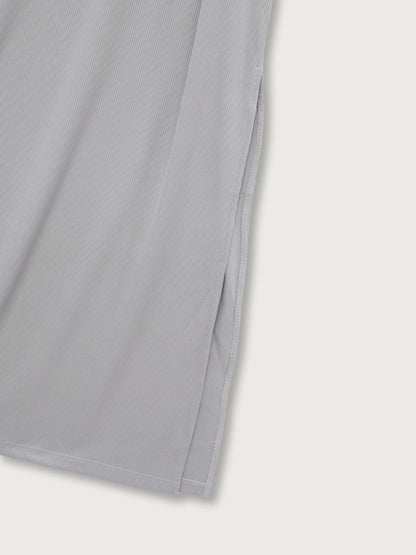 belt maxi skirt