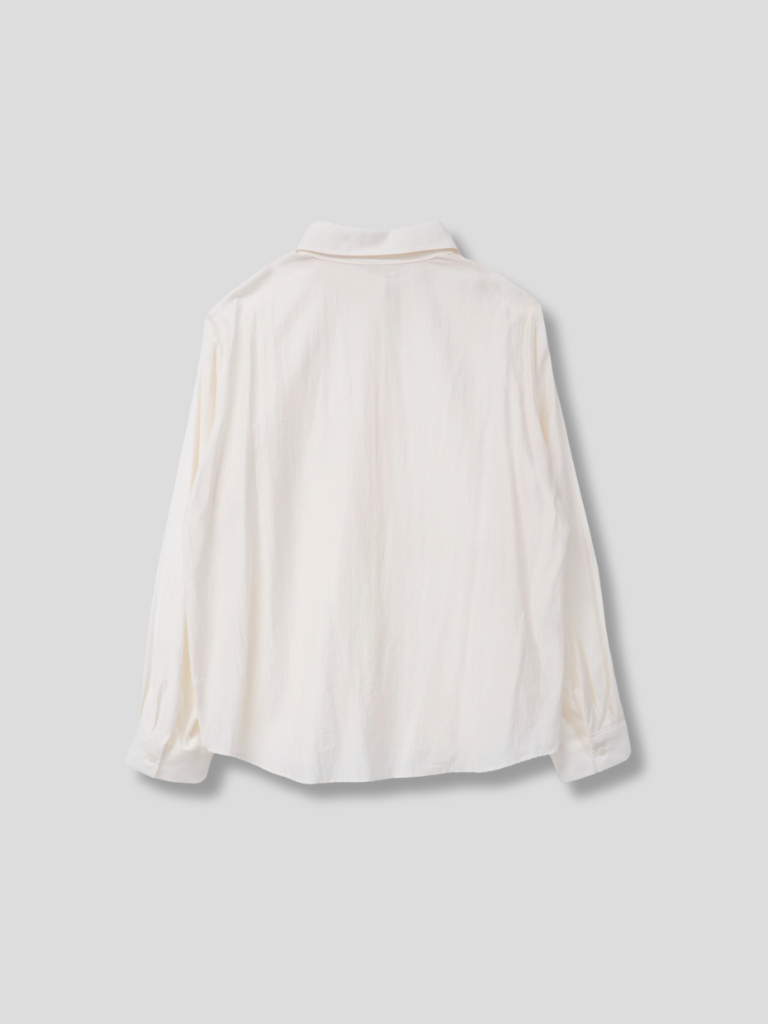 sheer bustier shirt
