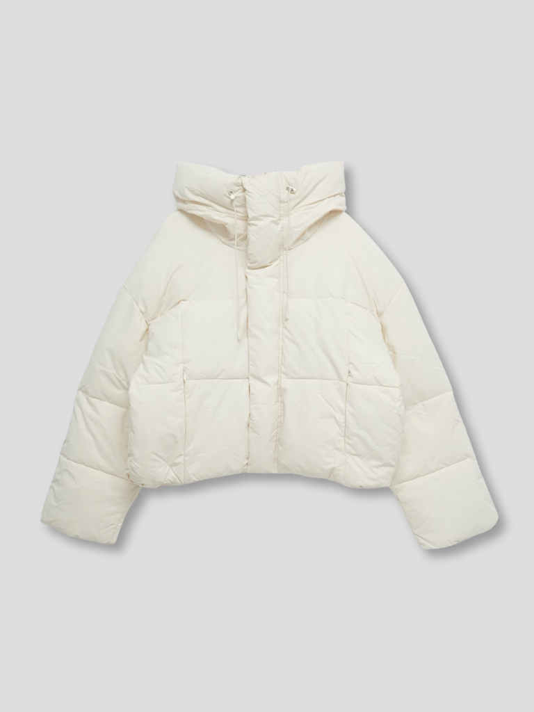 high neck foodie padding