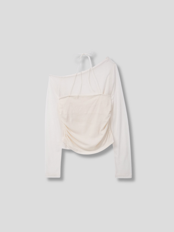 sheer layered top