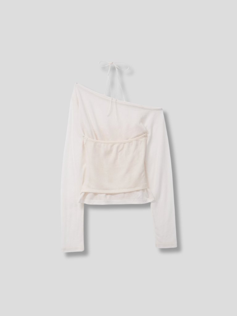 sheer layered top