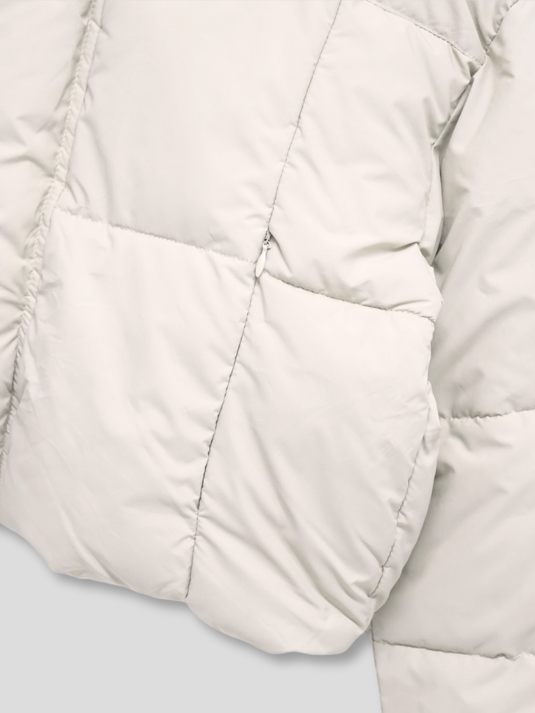 high neck foodie padding